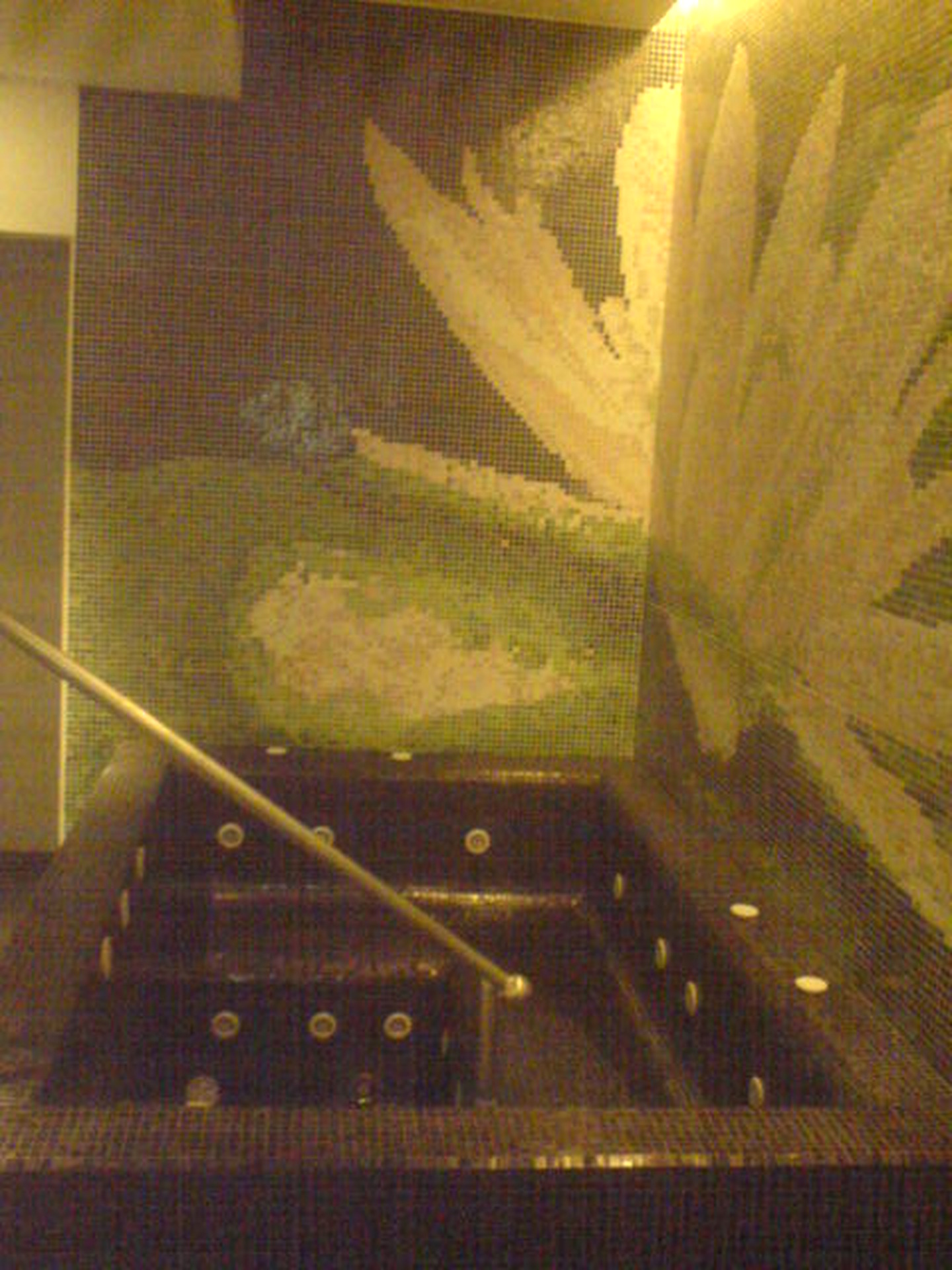 Completed hot and cold plunge pool
