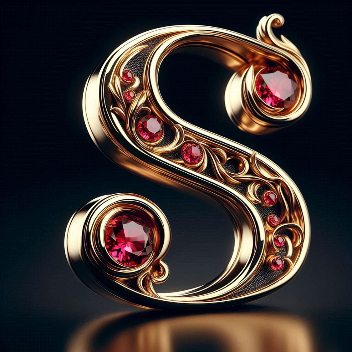 Salure jeweled S logo