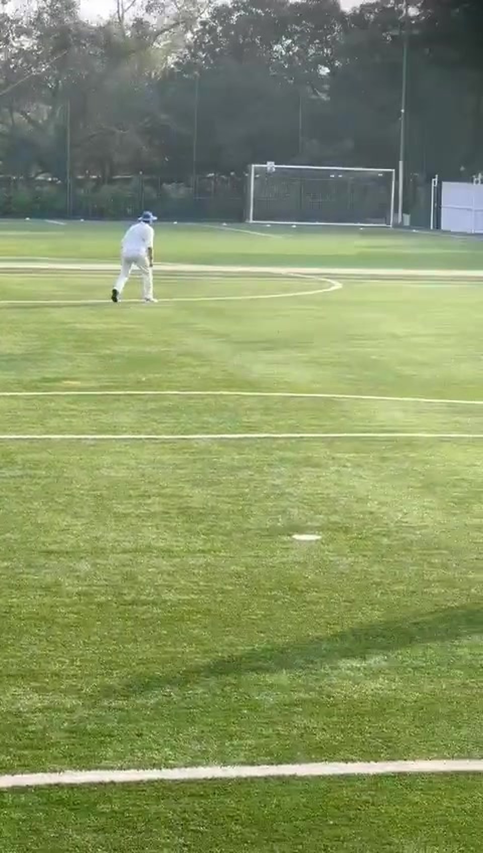 Cricket practice turf and pitch
